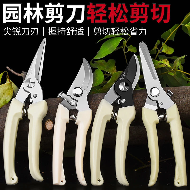 【福利品冲】修剪神器园艺剪刀摘水果剪树枝剪刀修花工具盆栽修枝剪