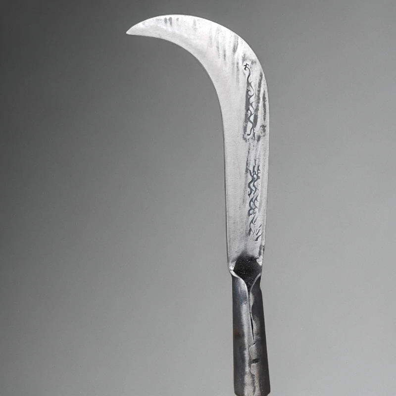 锻打高碳锰钢香蕉叶刀