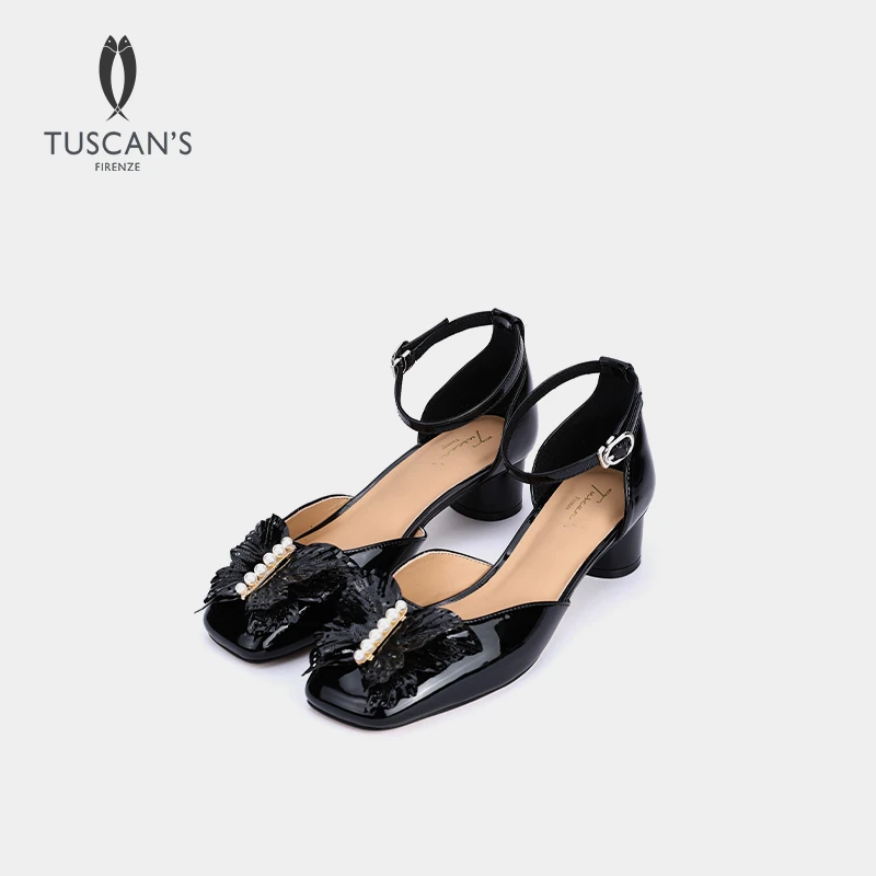 TUSCAN'S新款时尚百搭休闲鞋厚底英伦风复古春季厚底英伦