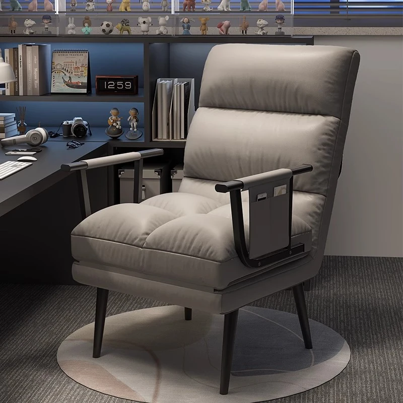 折叠躺椅办公室午休午睡单人床两用椅家用电脑椅秋冬靠背沙发座椅
