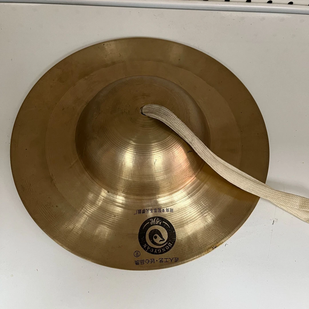 大京钹中号帽镲19公分23公分专业鼓号队乐器锣镲镲钹大京镲一对装