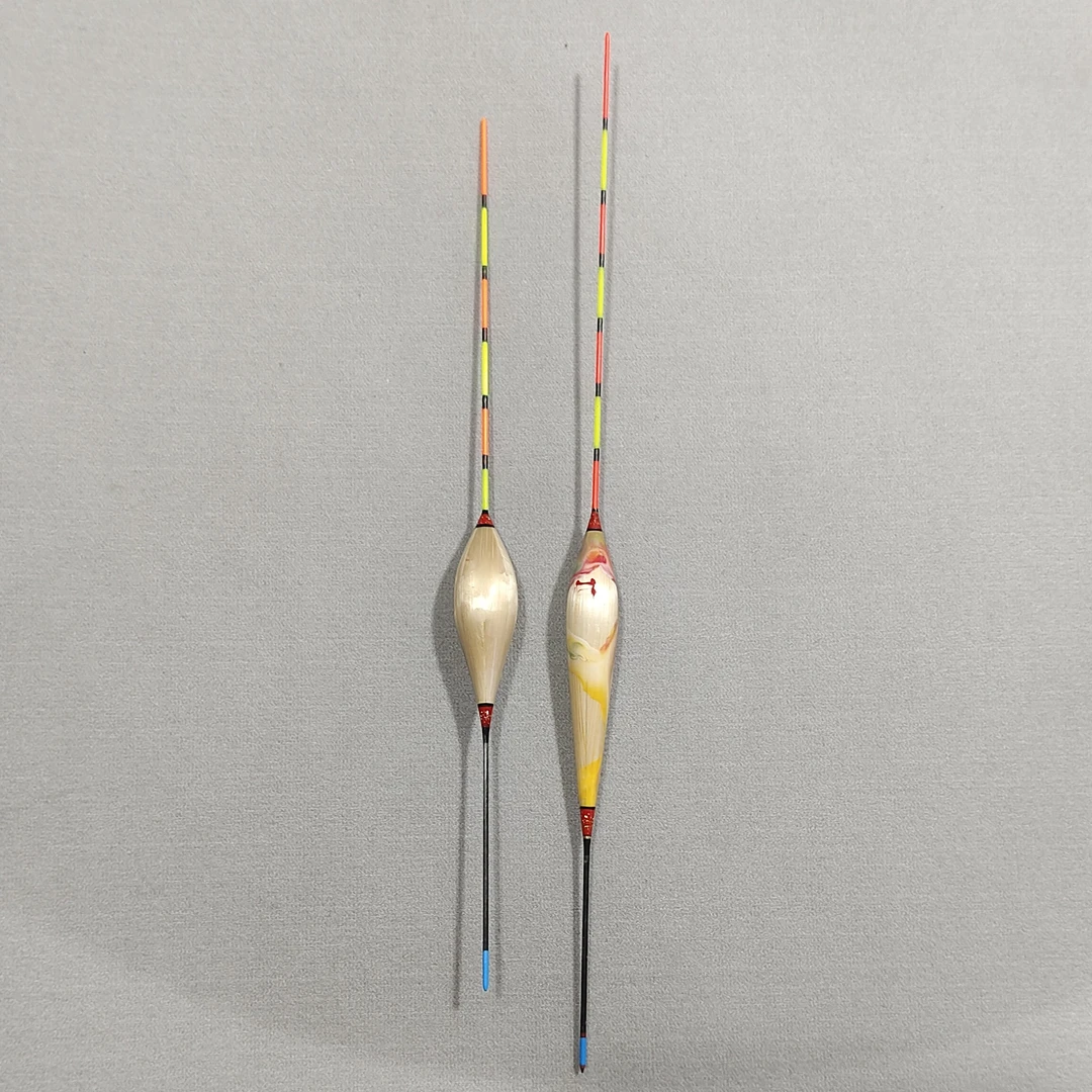 冰钓短漂彩绘芦苇抢鱼漂