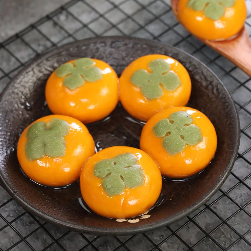 冷链发货柿事如意黑芝麻汤圆300g速食冻品元宵节汤圆甜点半成品