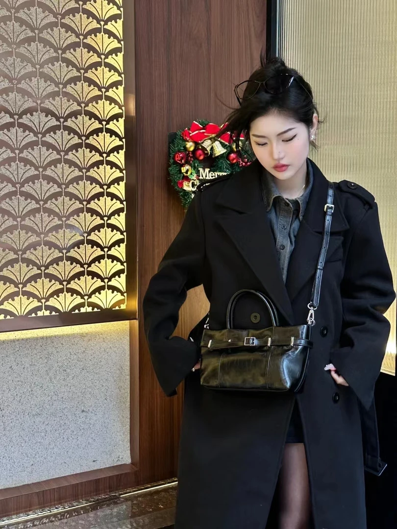 L1-L50 金家夫人小众单肩斜挎真皮女包