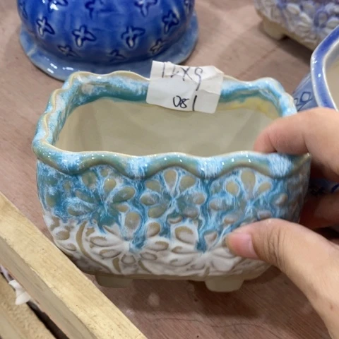 陶瓷20CM以下95081蓝