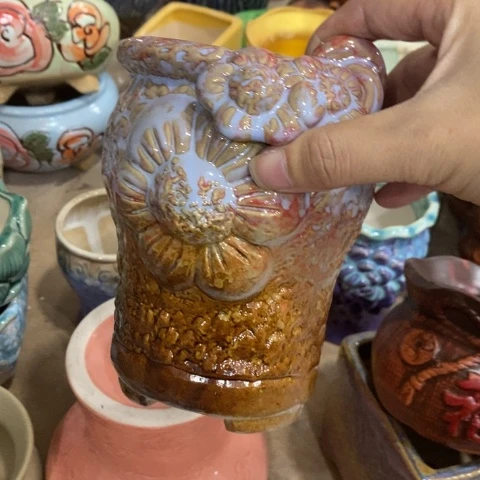 陶瓷20CM以下CT红色3