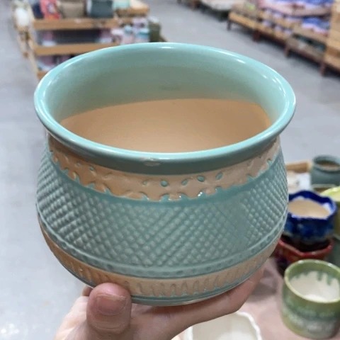 陶瓷20CM以下D69绿