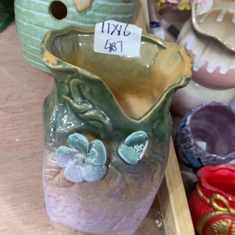 陶瓷20CM以下437翡翠绿一个