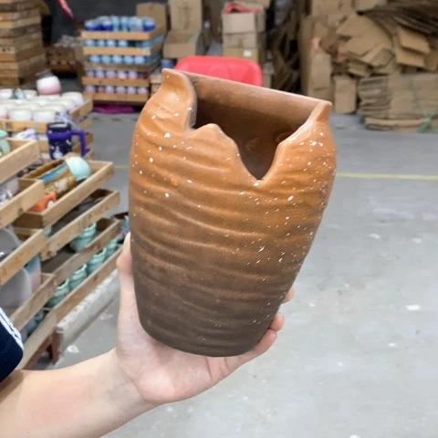 陶瓷20CM以下d302橙