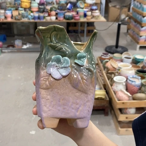 陶瓷20CM以下437紫