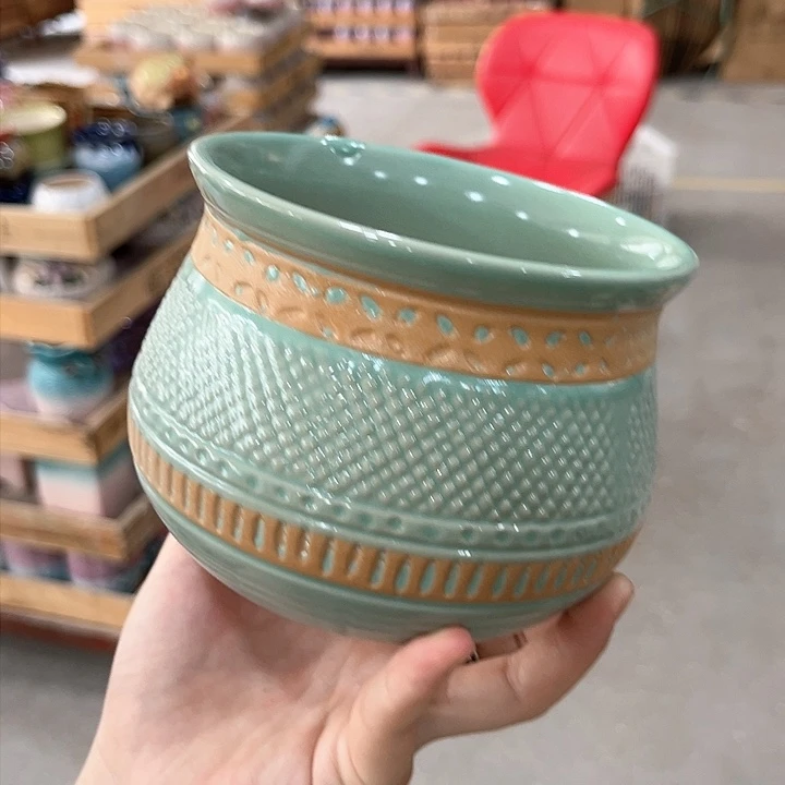 陶瓷20CM以下D69绿