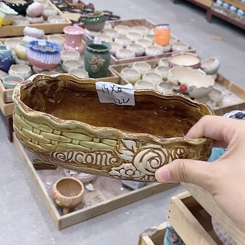 陶瓷20CM以下95222绿一个