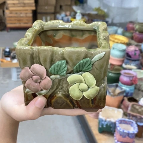陶瓷20CM以下14绿