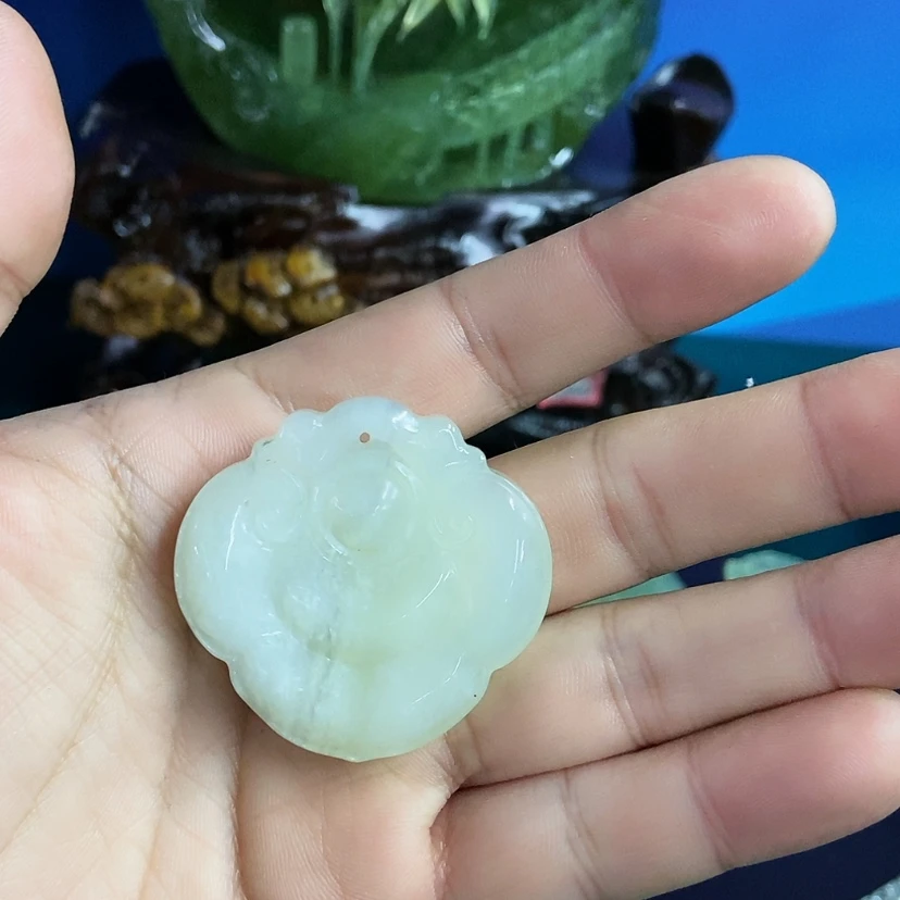 【闪购商品】蛇纹石玉挂件未镶嵌