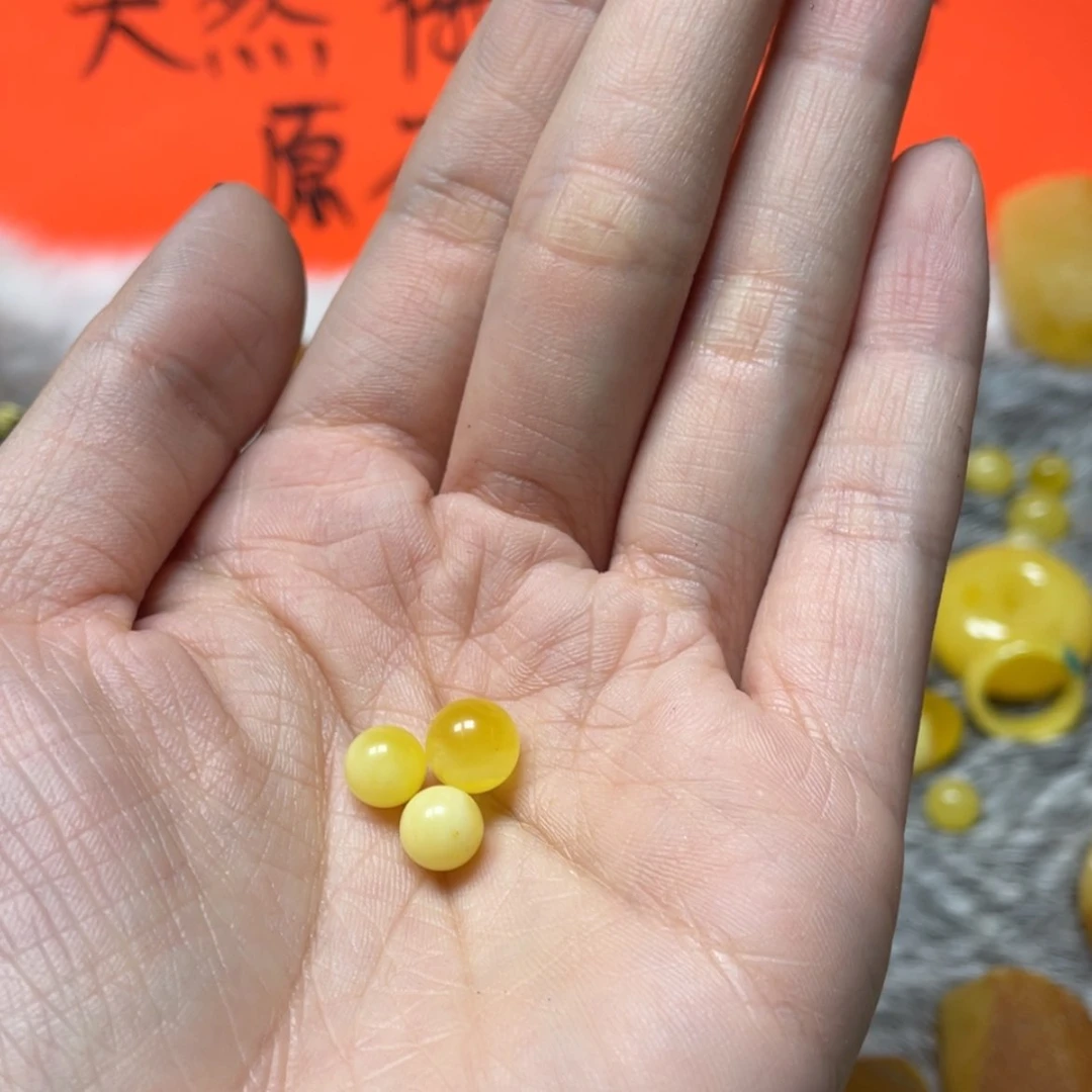 【闪购商品】定制琥珀未镶嵌