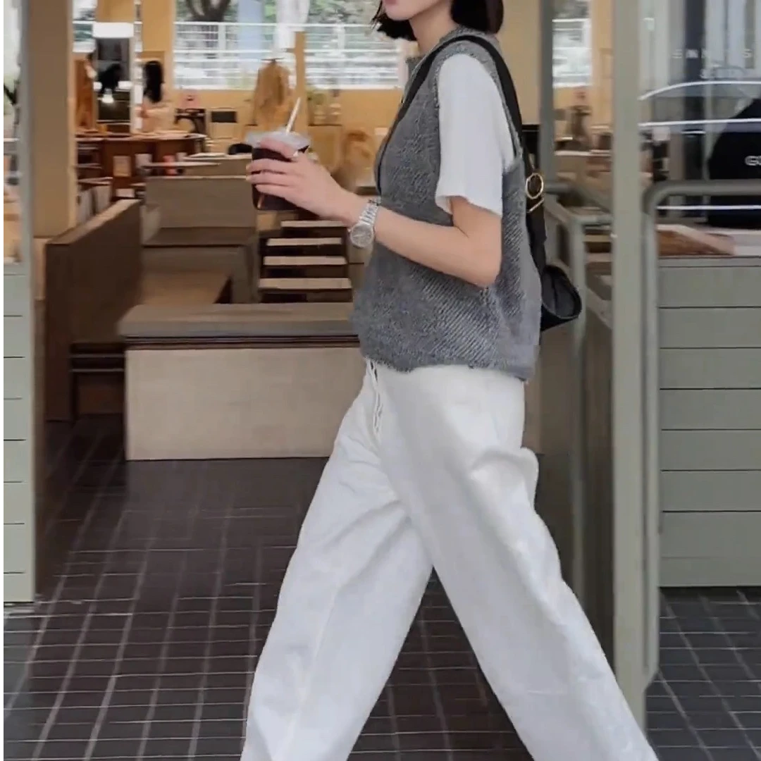 法式设计感花纱须须马甲～小众品牌～叠穿神器！尽显优雅气质-215