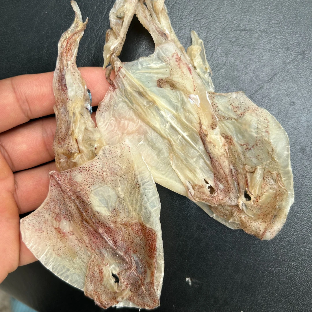 北海鱿鱼干船上穿孔生晒鱿鱼干全淡晒鱿鱼北海正宗生晒特产鱿鱼