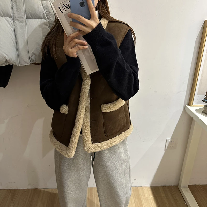 【2025清仓】一件不留毛毛马甲