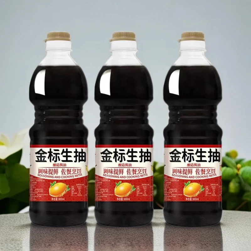 金标生抽味极鲜家庭装酱油点蘸凉拌调味【优选】