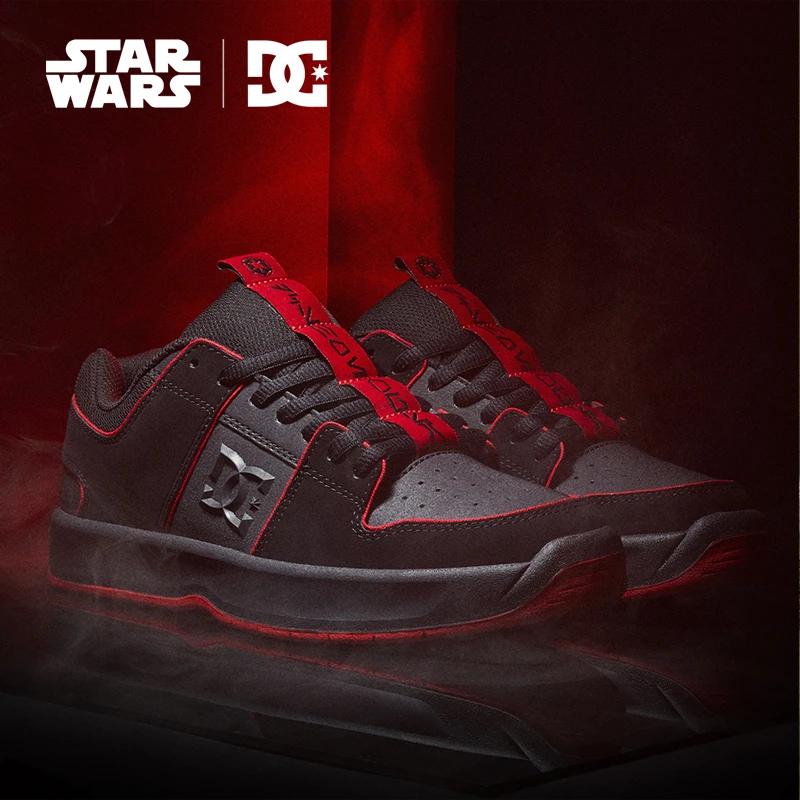 DCSHOES X 星战联名 SW LYNX ZERO联名款磨砂鞋面低帮滑板鞋户外