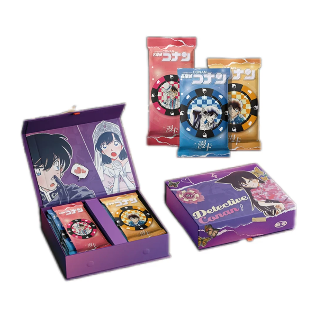 88【拍1k2】《漫卡》二弹二创柯南收藏卡牌盲盒产品（默认代拆不退换）
