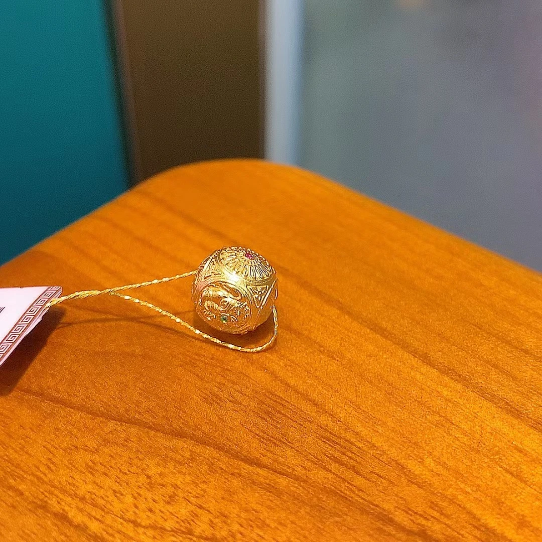 925银银制品 【桃总推荐】925银配饰配珠/约10mm/1个@@SJ40114019