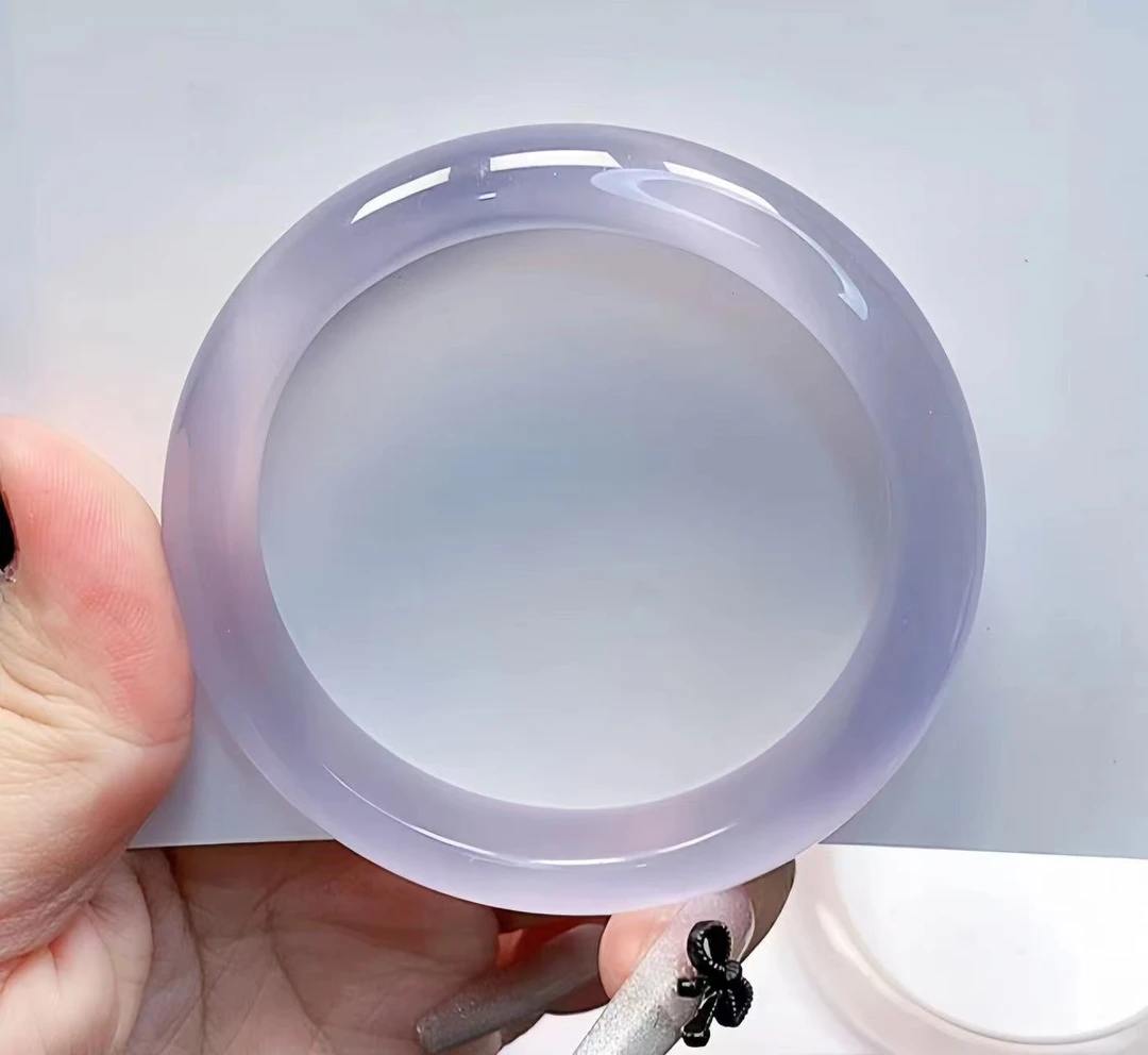 手镯 【高货冰冰紫】高贵气质轻奢 64圈口