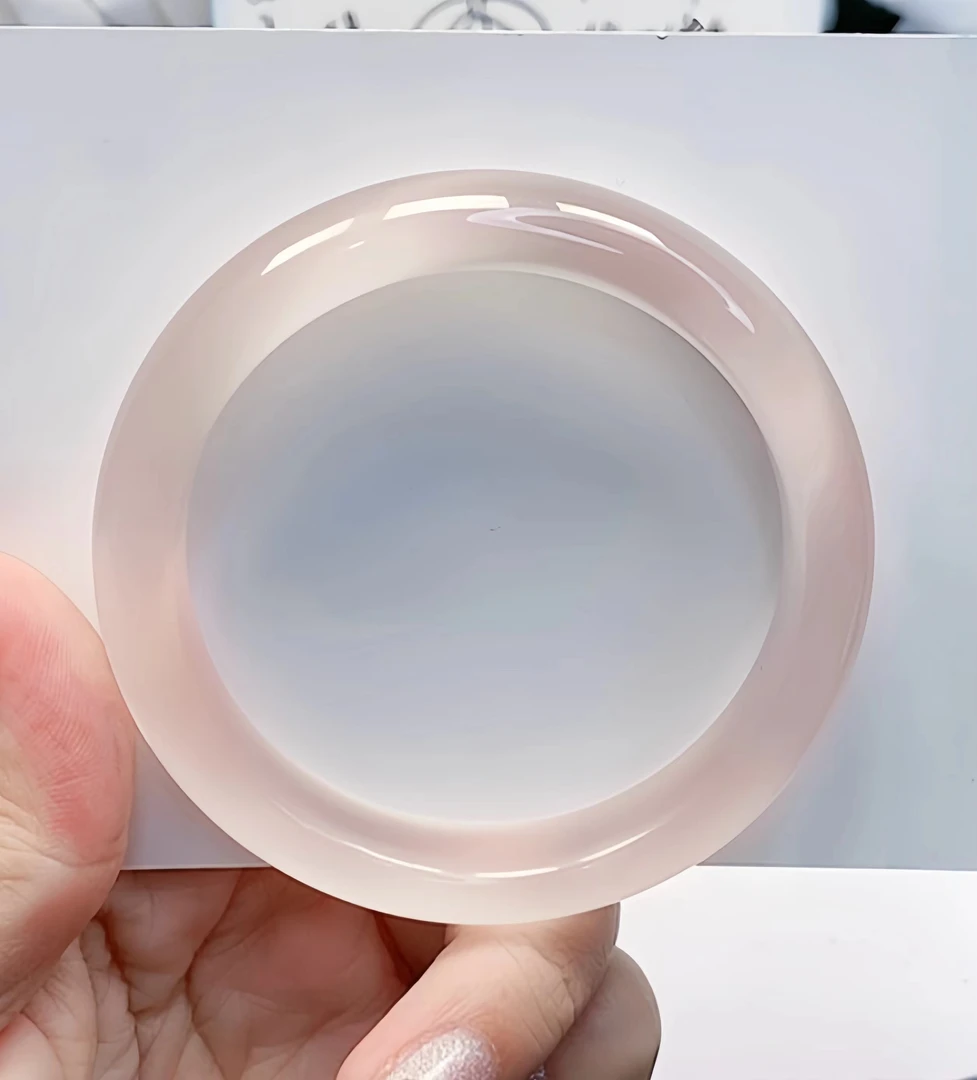 冰冰粉手镯 冰透 60圈口