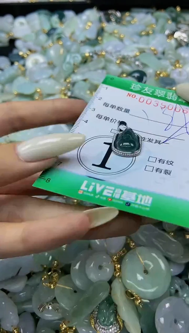 【闪购商品】翡翠颈饰未镶嵌闪购0039006