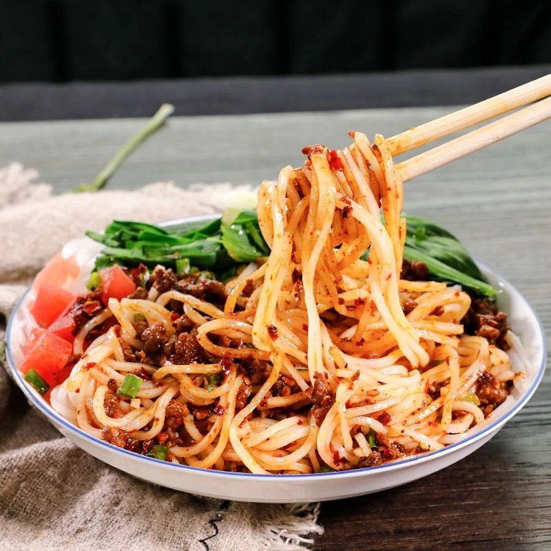 云南腾冲刘佳干饵丝大理煮饵丝曲靖蒸饵丝米香浓郁特色小吃煮食