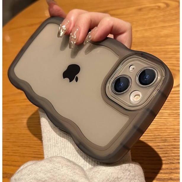 波浪气囊苹果14手机壳iphone13promax保护套创意新款12硅胶防摔