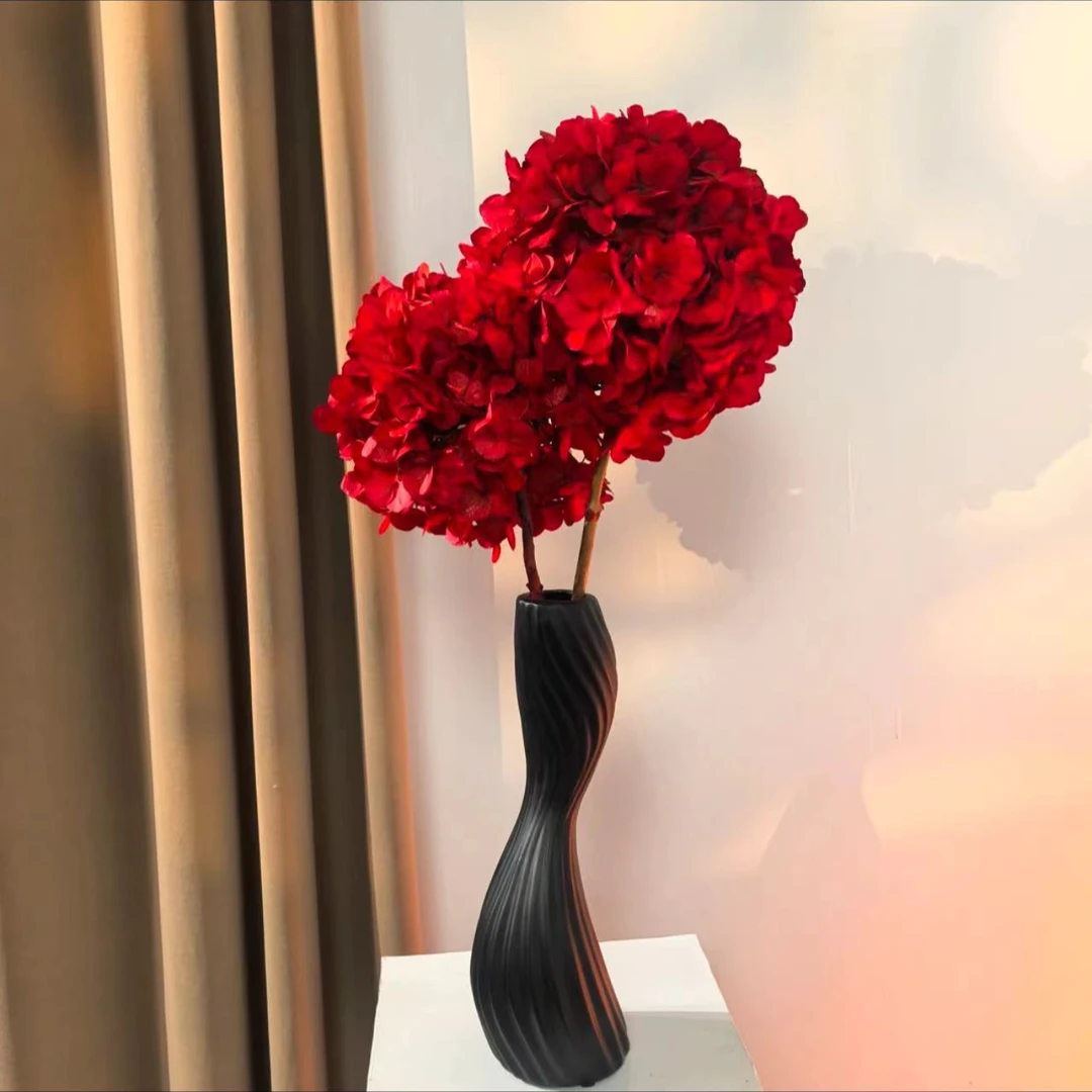 一花一木 高品质永生干花[红色永生绣球] 昆明基地直发 顺丰包邮