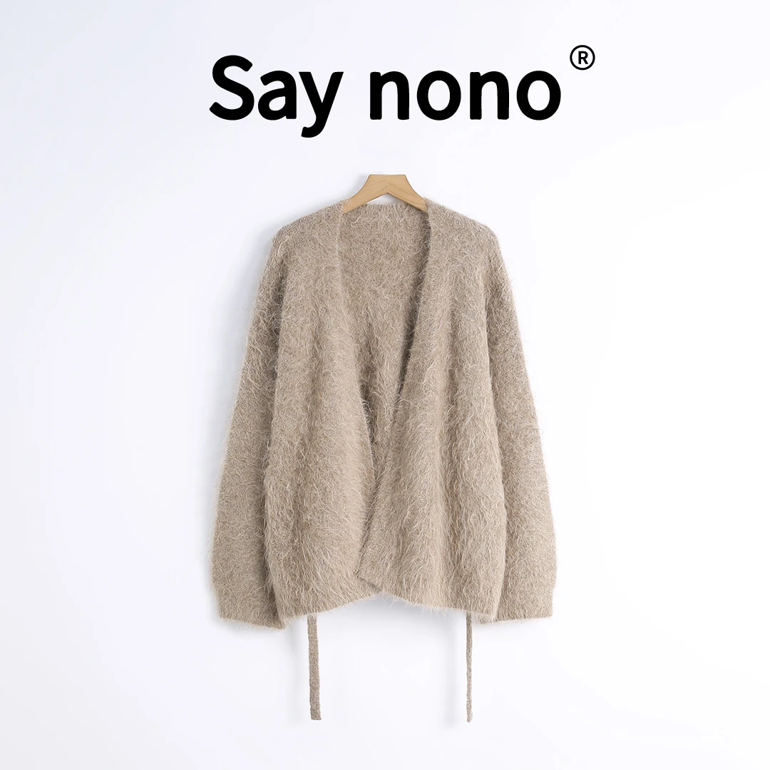 1懒猫nono│Saynono 多彩灵魂＿温柔风开衫外套 /SNENA3512