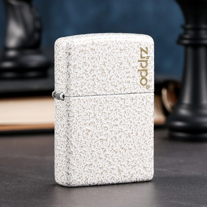 ZIPPO白星纹49181ZL打火机男士迷你女士个性银色防风原装花纹简约
