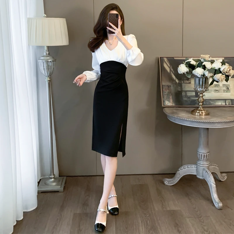 秋款裙子连衣裙高端气质高级感女装轻奢高贵豪华洋气上档次秋季裙