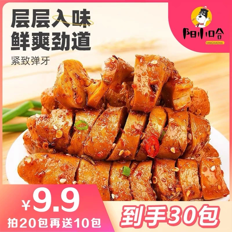 阳小哈秘制香辣正宗网红即食烤面筋辣条