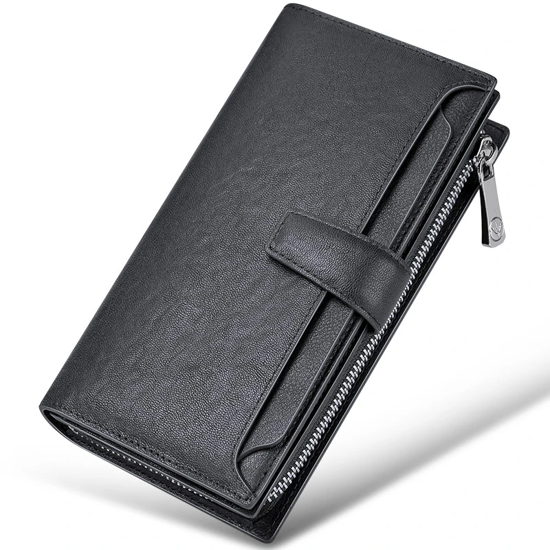 英皇保罗2025新款男真皮钱包长款多功能手拿包钱夹时尚手拿包卡包