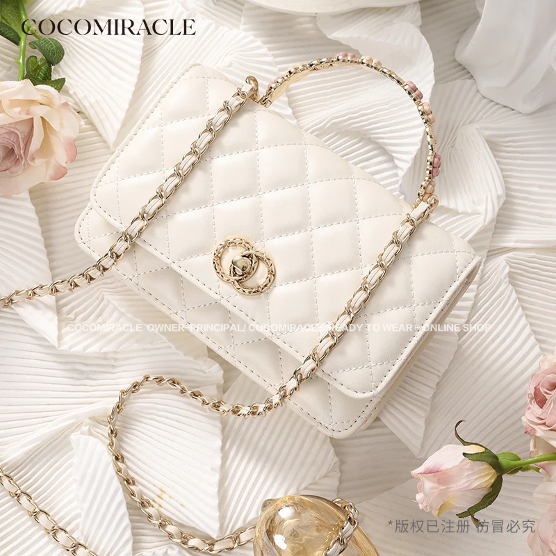 【董小姐】2024秋季新款高级感小香风菱格链条包WL6BB286