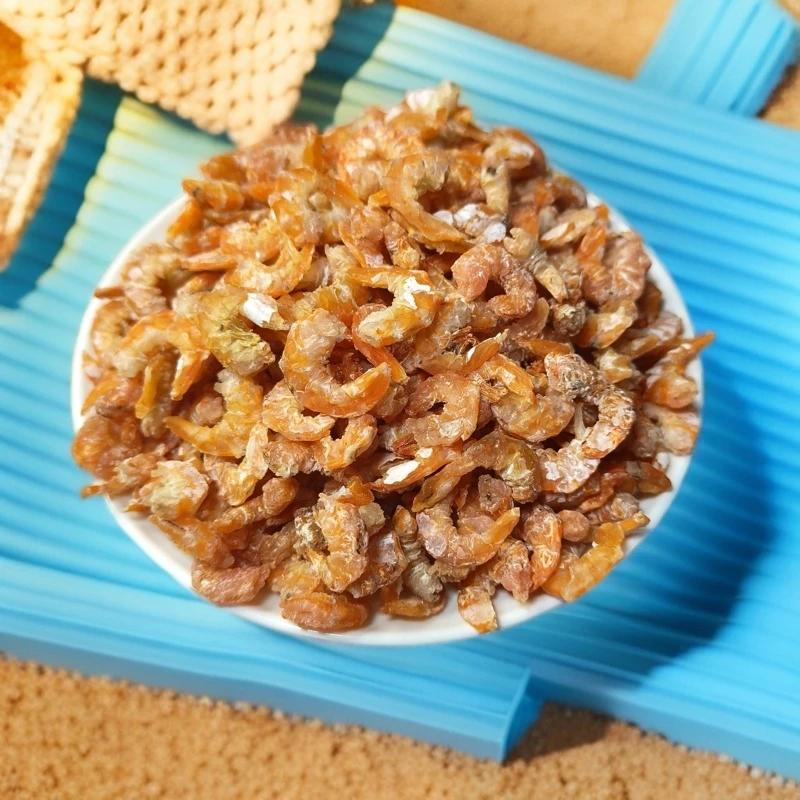 北海海捕麻虾虾米虾仁淡干渔民自晒煲汤煮粥炒菜海鲜水产品