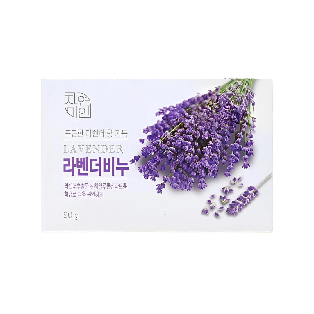 (3块)韩国原装进口薰衣草香皂植物提取深层清洁可洗脸洗澡