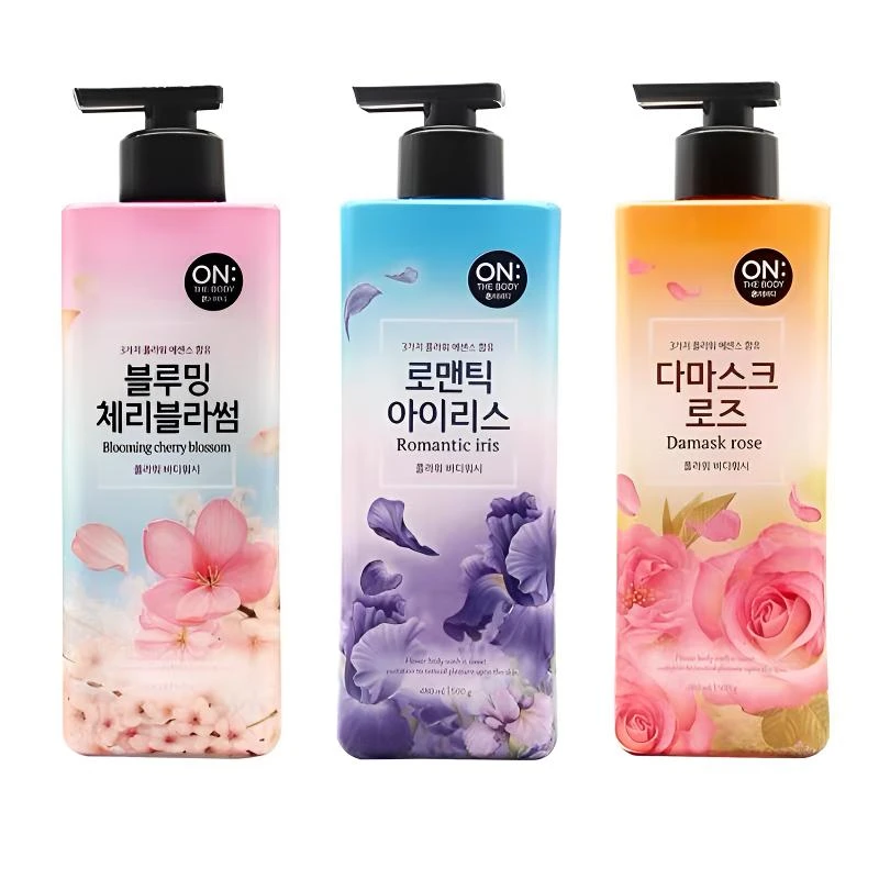 韩国进口ON安宝笛花香沐浴露500g