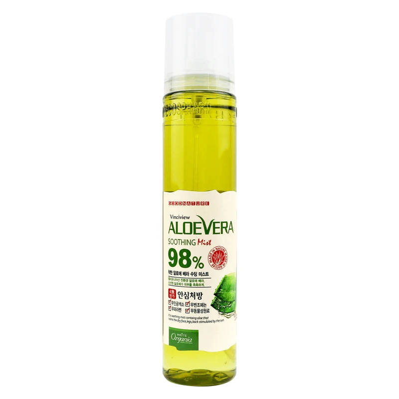 韩国进口Vinciview施姈98%芦荟喷雾保湿舒缓