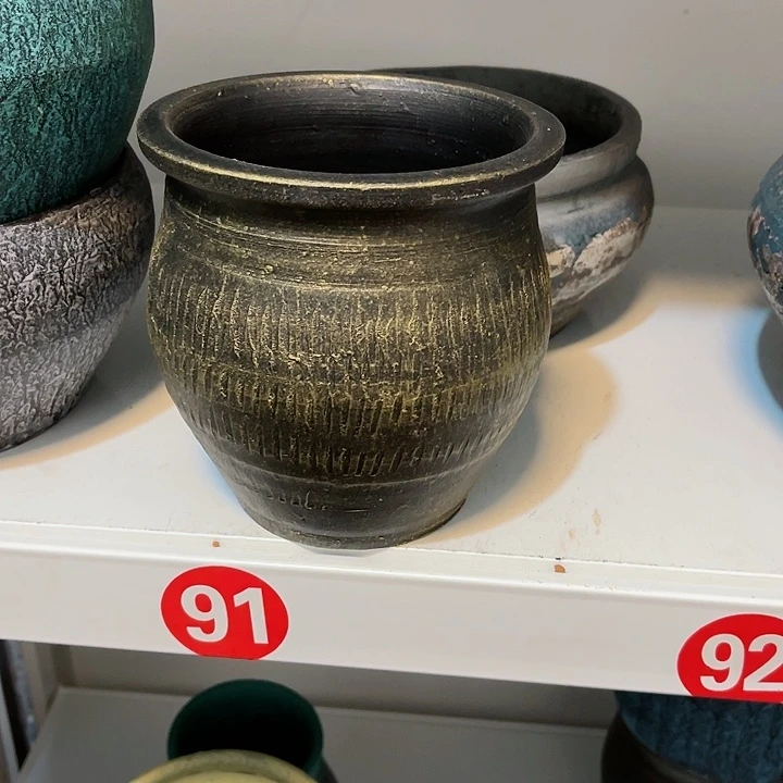 红陶20CM(含)-50CM(不含)苦*啡打孔