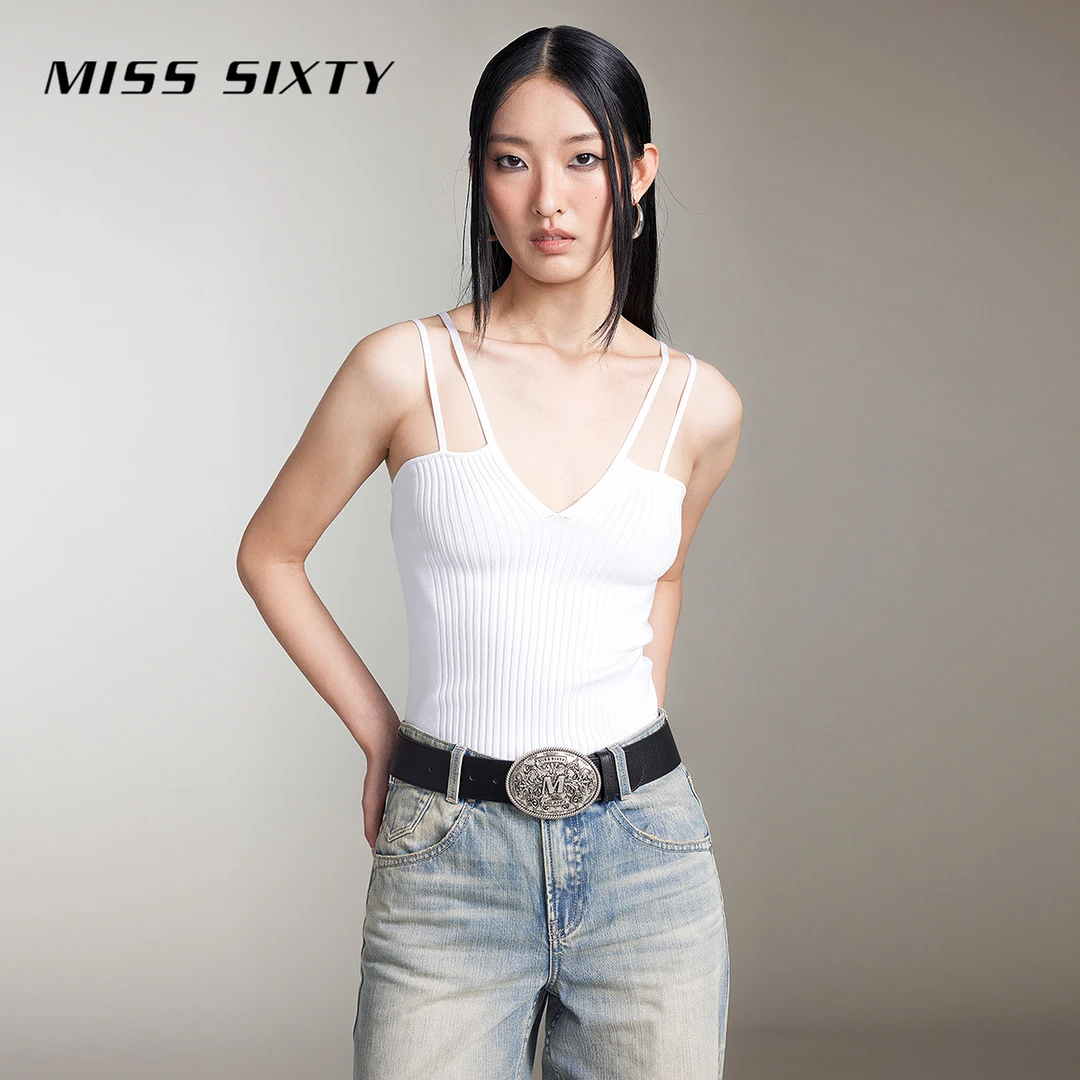 【赵老板专属】MissSixty吊带背心外穿内搭双肩带基础3402