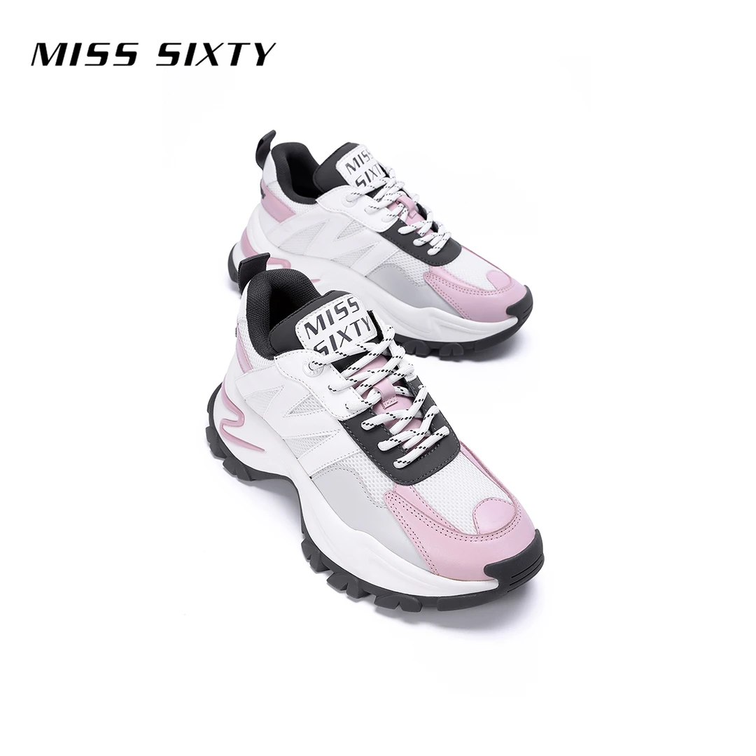 MissSixty新款鞋子女低帮网面透气轻便运动鞋时尚百搭潮流