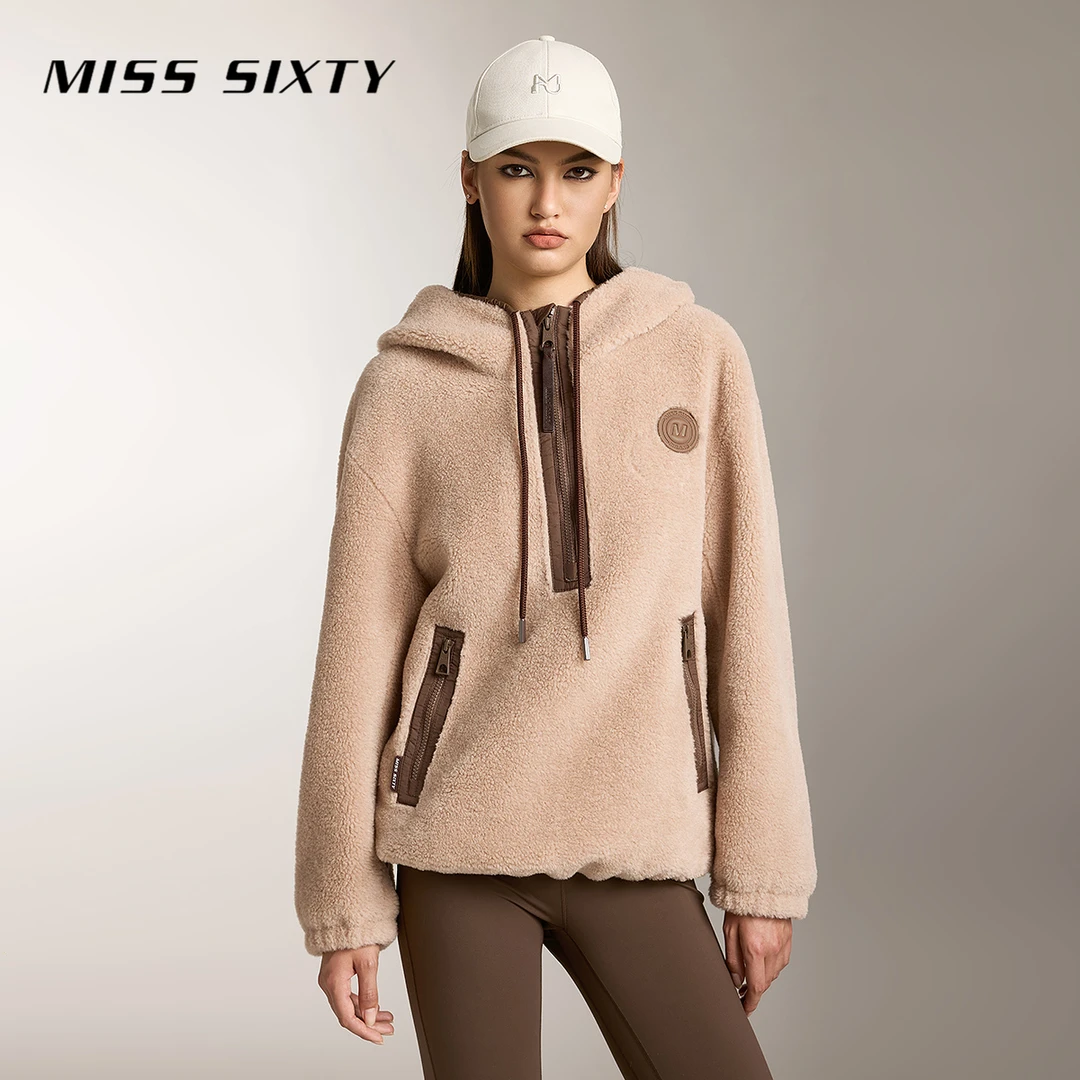 【赵老板专属】【运动系列】Miss Sixty新款卫衣套头宽松连帽3378