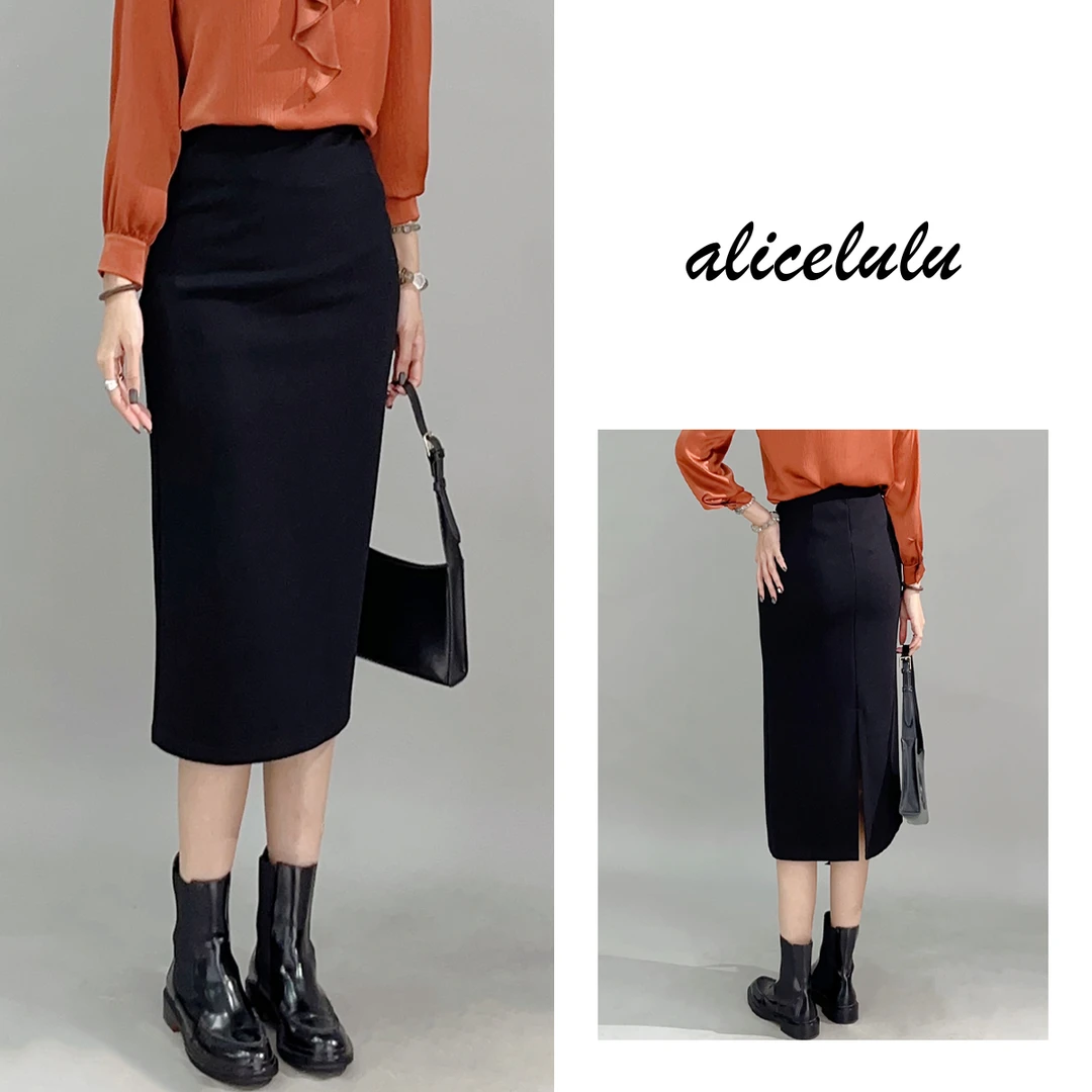 1 ALICE “步步生姿”半身裙 包臀显瘦 优雅通勤 S621888U