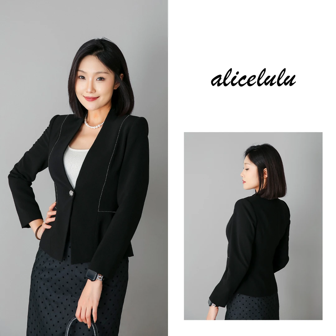 5 ALICE “独立的你”小西装 立裁显瘦 时髦线条 S2138998J