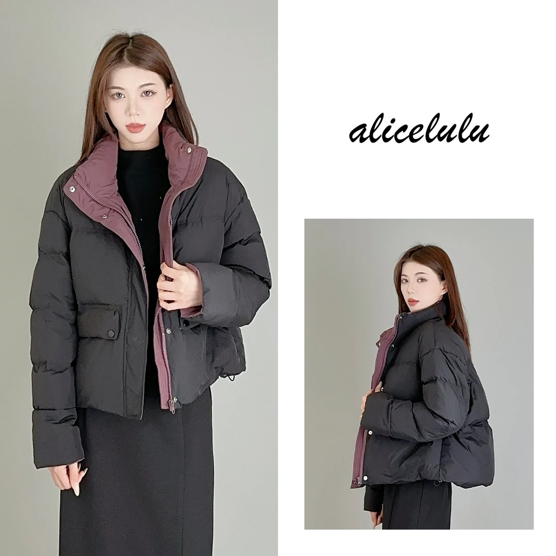 4 ALICE “热面包”羽绒服 蓬松鸭绒 优雅拼色 S1034436Tr