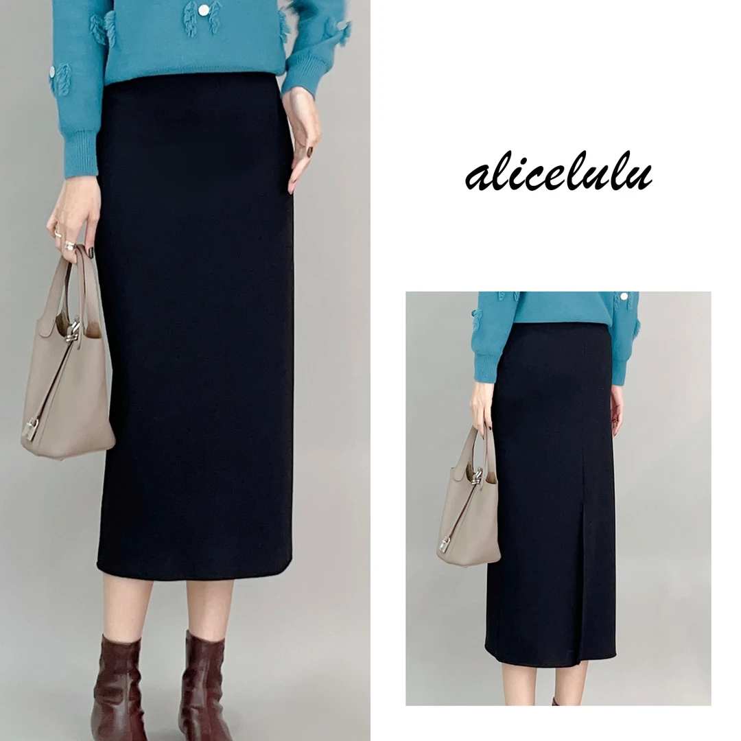 5 ALICE “摩登都会”半身裙 优雅通勤 包臀显瘦 S622032T